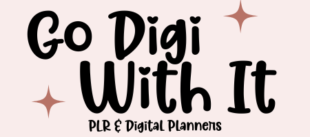 Go Digi With It PLR & Planners